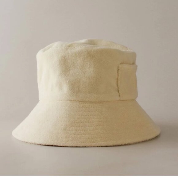 LACK OF COLOR Color Beige Terry bucket hat_M/L - Picture 2 of 9